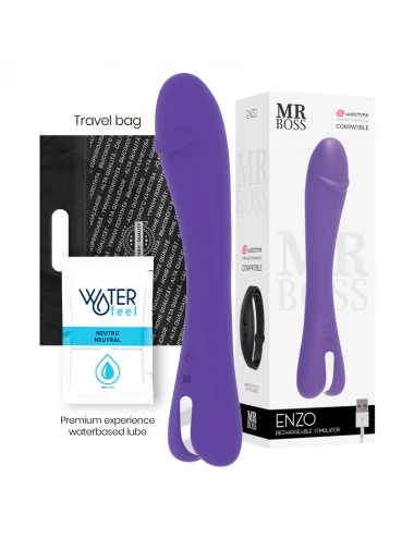 MR BOSS ENZO VIBRATOR WATCHME WIRELESS TECHONOLOGY COMPATIBLE