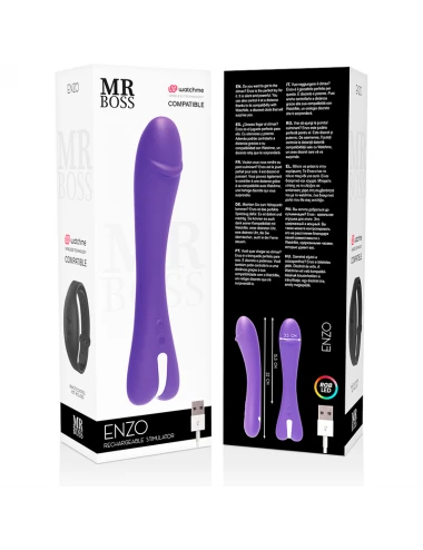 MR BOSS ENZO VIBRATOR WATCHME WIRELESS TECHONOLOGY COMPATIBLE