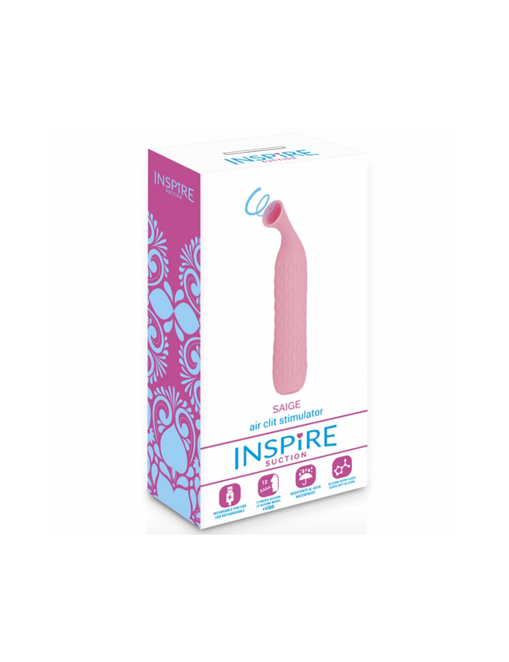 INSPIRE SUCTION SAIGE PINK INSPIRE SUCTION SAIGE PINK