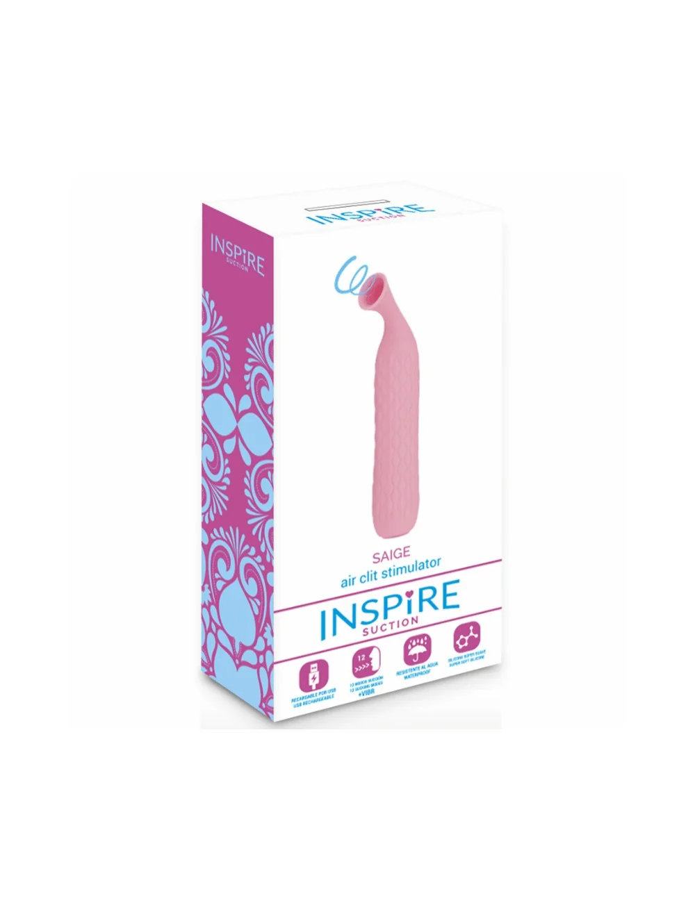 INSPIRE SUCTION SAIGE PINK INSPIRE SUCTION SAIGE PINK