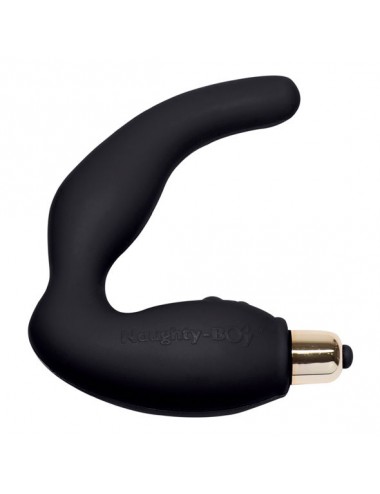 NAUGHTY-BOY 7 SPEED VIBRATING MASSAGER BLACK