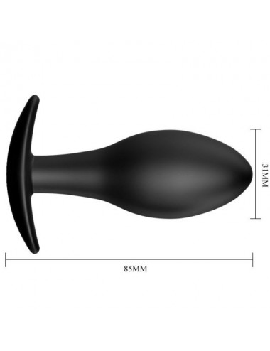 PRETTY LOVE SILICONE ANAL PLUG - ANCHOR DESIGN 8.5 CM