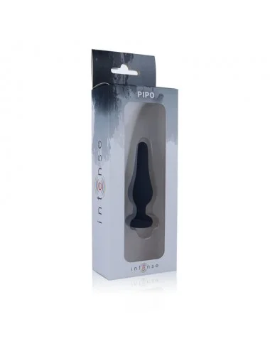 INTENSE ANAL PLUG PIPO S SILICONE BLACK 9.8 CM