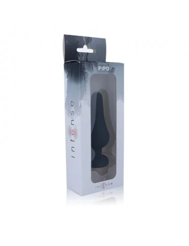 INTENSE ANAL PLUG PIPO L SILICONE BLACK 13 CM