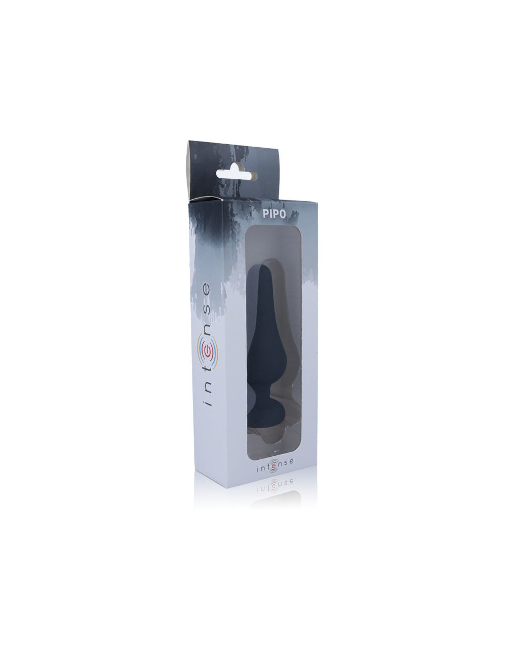 INTENSE ANAL PLUG PIPO L SILICONE BLACK 13 CM