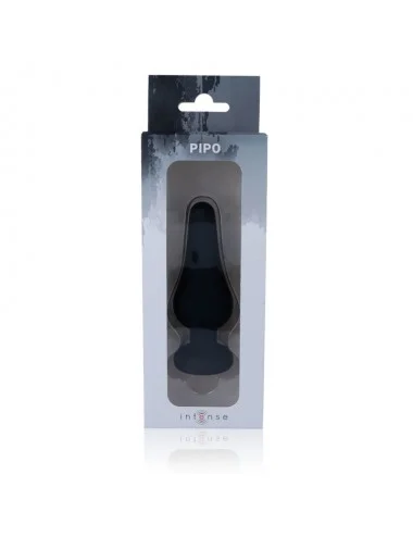 INTENSE ANAL PLUG PIPO L SILICONE BLACK 13 CM