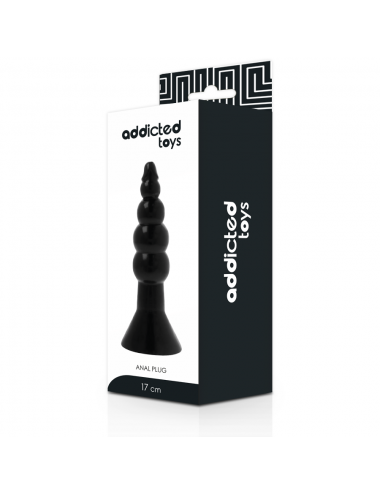 ADDICTED TOYS ANAL PLUG 17CM BLACK