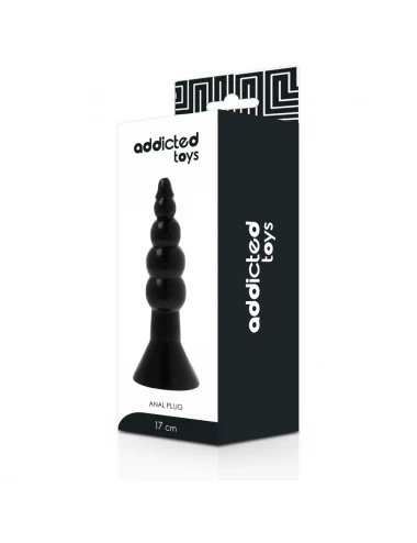 ADDICTED TOYS ANAL PLUG 17CM BLACK