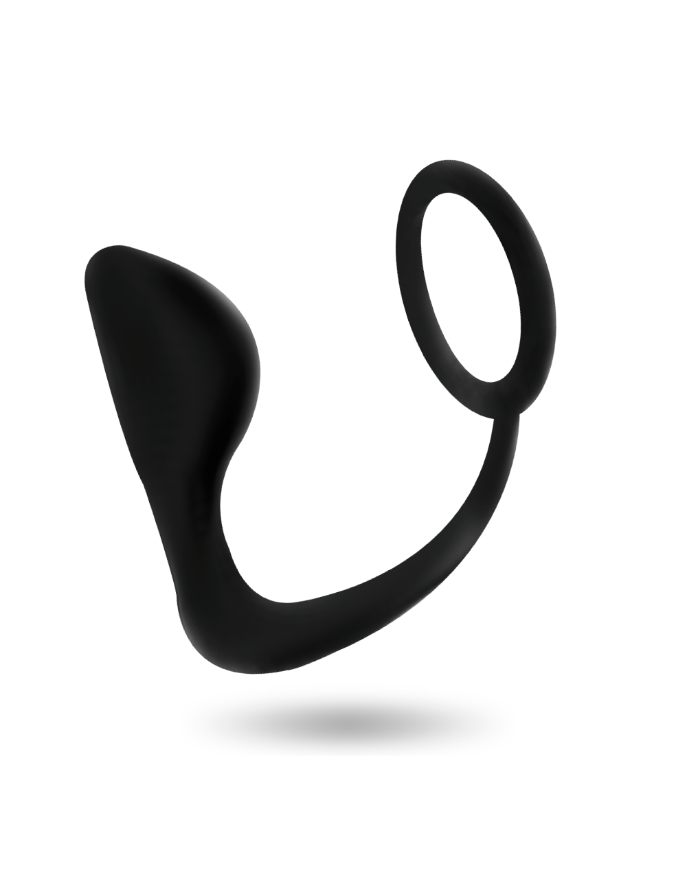 ADDICTED TOYS ANAL PLUG WITH BLACK PENIS RING