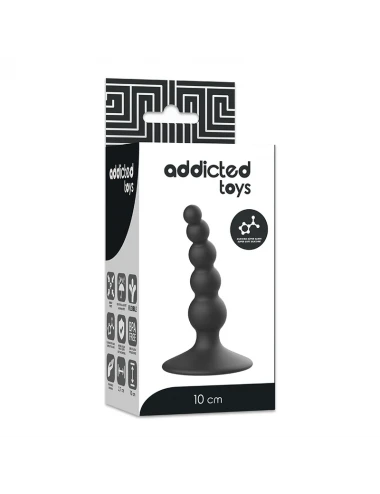ADDICTED TOYS ANAL SEXUAL PLUG 10CM BLACK