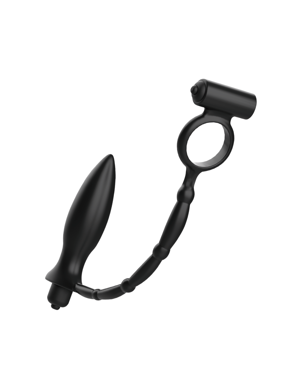 ADDICTED TOYS ANAL PLUG WITH VIBRATORY RING ADDICTED TOYS ANAL PLUG WITH VIBRATORY RING