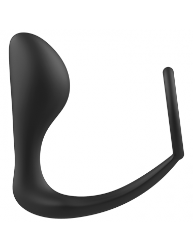 ADDICTED TOYS ANAL PLUG WITH BLACK SILICONE RING