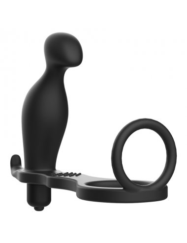 ADDICTED TOYS ANAL PLUG WITH BLACK SILICONE RING