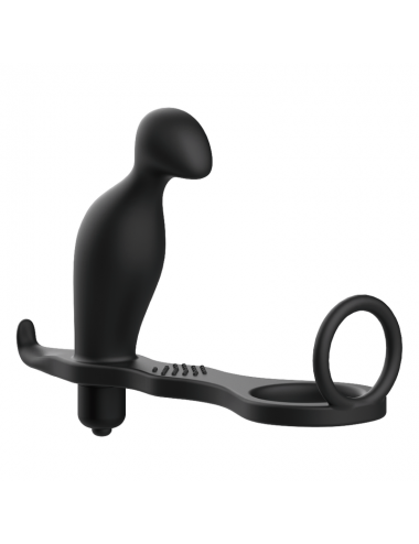 ADDICTED TOYS ANAL PLUG WITH BLACK SILICONE RING