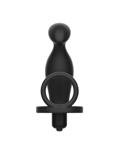 ADDICTED TOYS ANAL PLUG WITH BLACK SILICONE RING