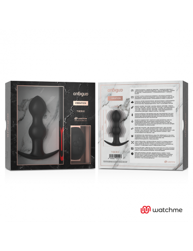 AMBIGUO WATCHME REMOTE CONTROL PLUG TIBERIO ANAL VIBRATOR