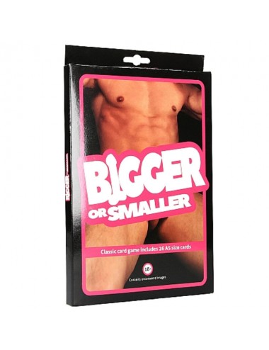 PLAY WIV ME BIGGER OR SMALLER CARD GAME