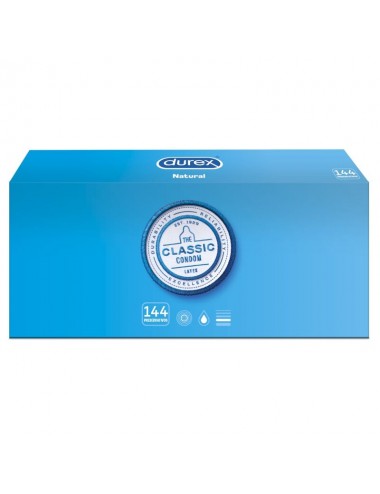 DUREX NATURAL 144 UNITS
