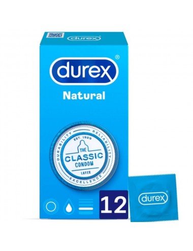 DUREX NATURAL PLUS 12 UNITS