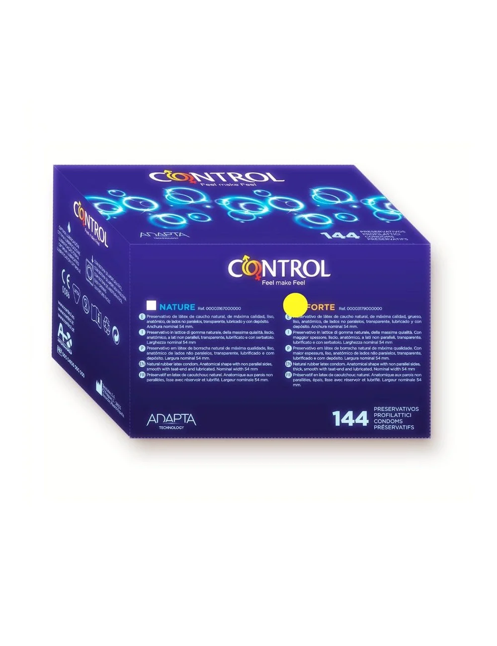 CONTROL ADAPTA FORTE BOX 144 UNITS CONTROL ADAPTA FORTE BOX 144 UNITS