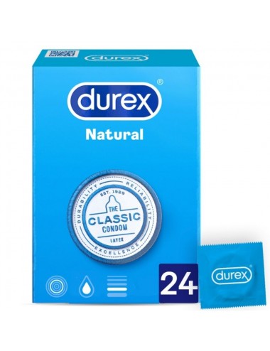 DUREX NATURAL PLUS 24 UNITS