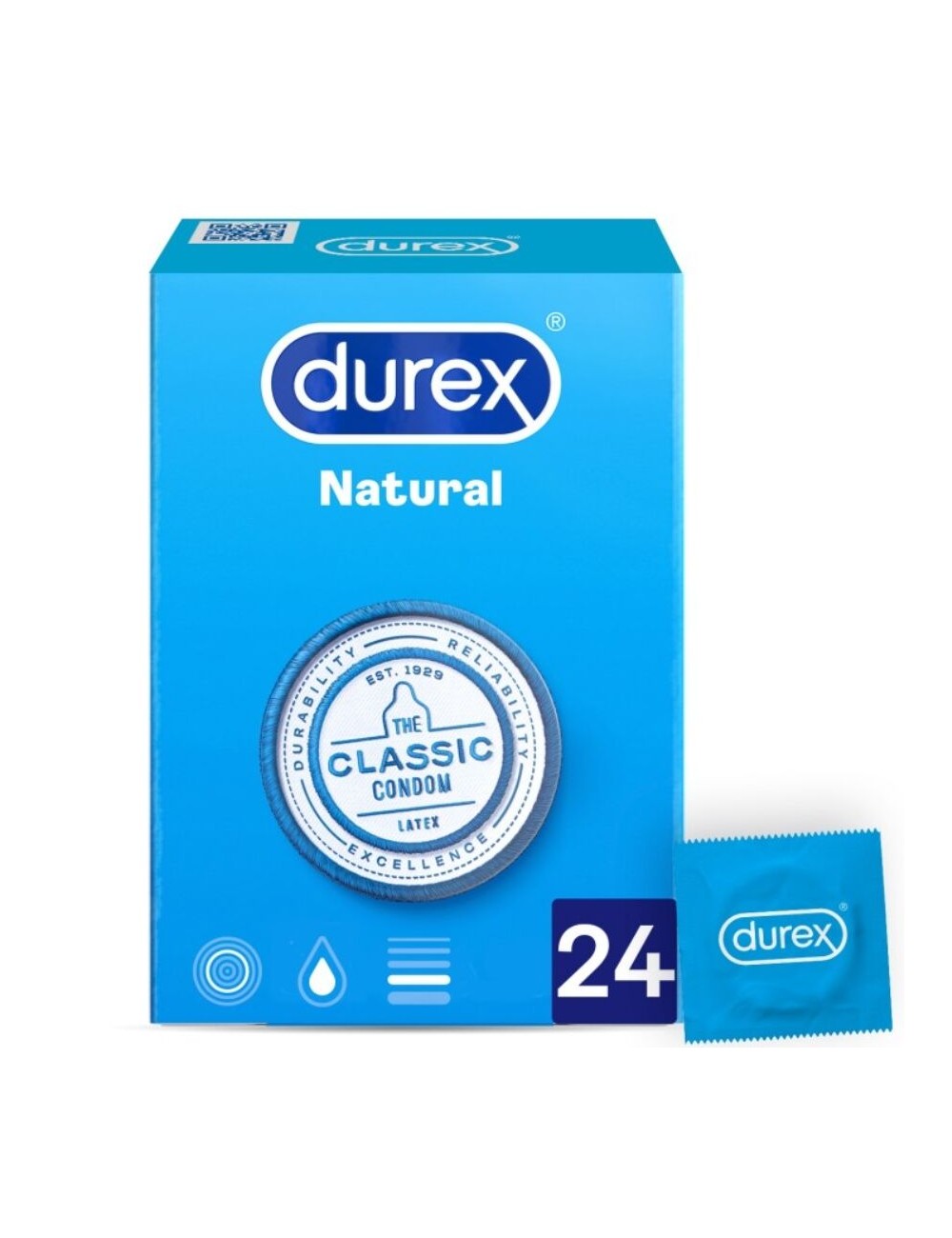 DUREX NATURAL PLUS 24 UNITS DUREX NATURAL PLUS 24 UNITS