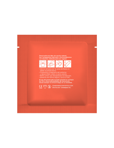 CONFORTEX CONDOM NATURE BOX 144 UNITS
