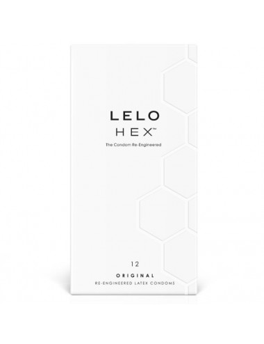 LELO HEX CONDOMS ORIGINAL 12 PACK