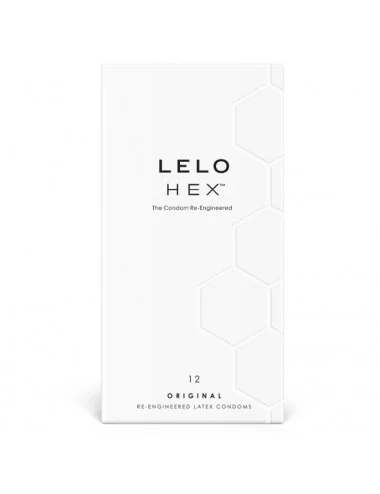 LELO HEX CONDOMS ORIGINAL 12 PACK