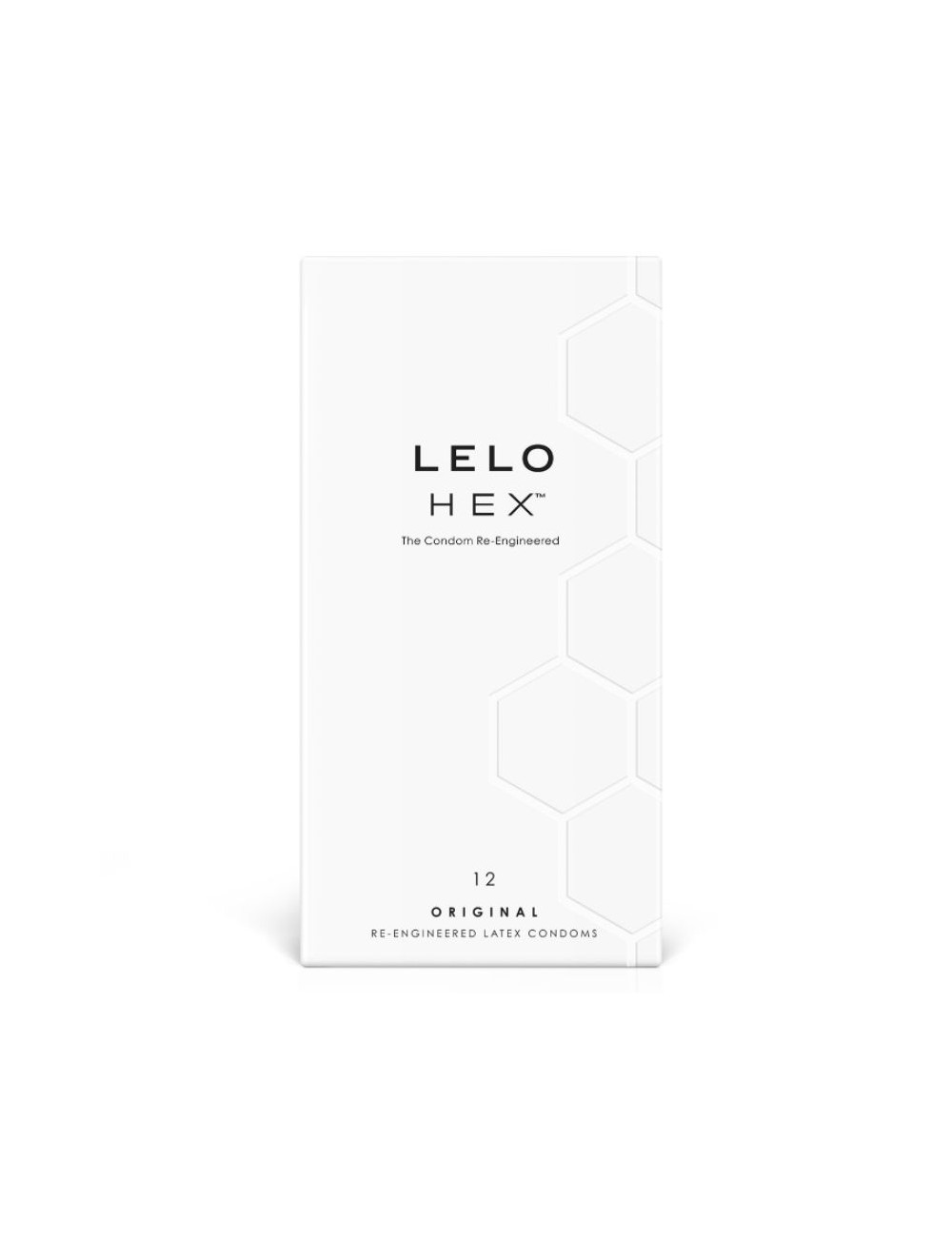 LELO HEX CONDOMS ORIGINAL 12 PACK