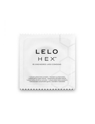 LELO HEX CONDOMS ORIGINAL 12 PACK