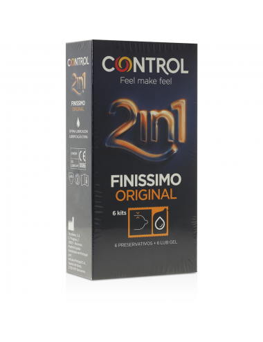 VERY FINE DUO CONTROL + LUBRICANT 6 UNITS
