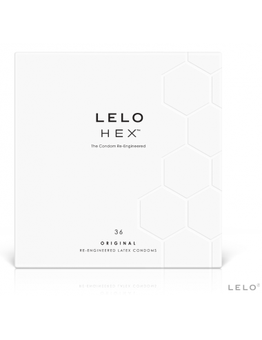 LELO HEX CONDOMS ORIGINAL 36 PACK