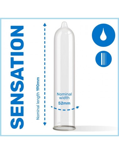 THROUGH SENSITIVE ULTRA FINE CONDOMS 12 UNITS