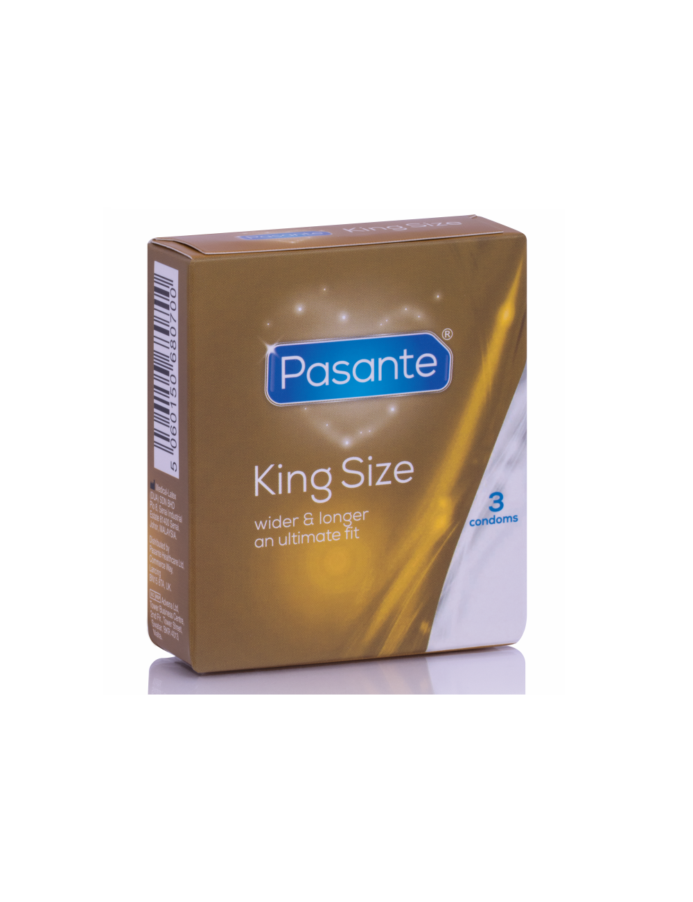 PASANTE CONDOMS KING SIZE 3 UNITS PASANTE CONDOMS KING SIZE 3 UNITS