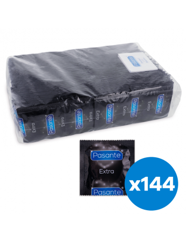 PASANTE CONDOMS EXTRA 144 UNITS