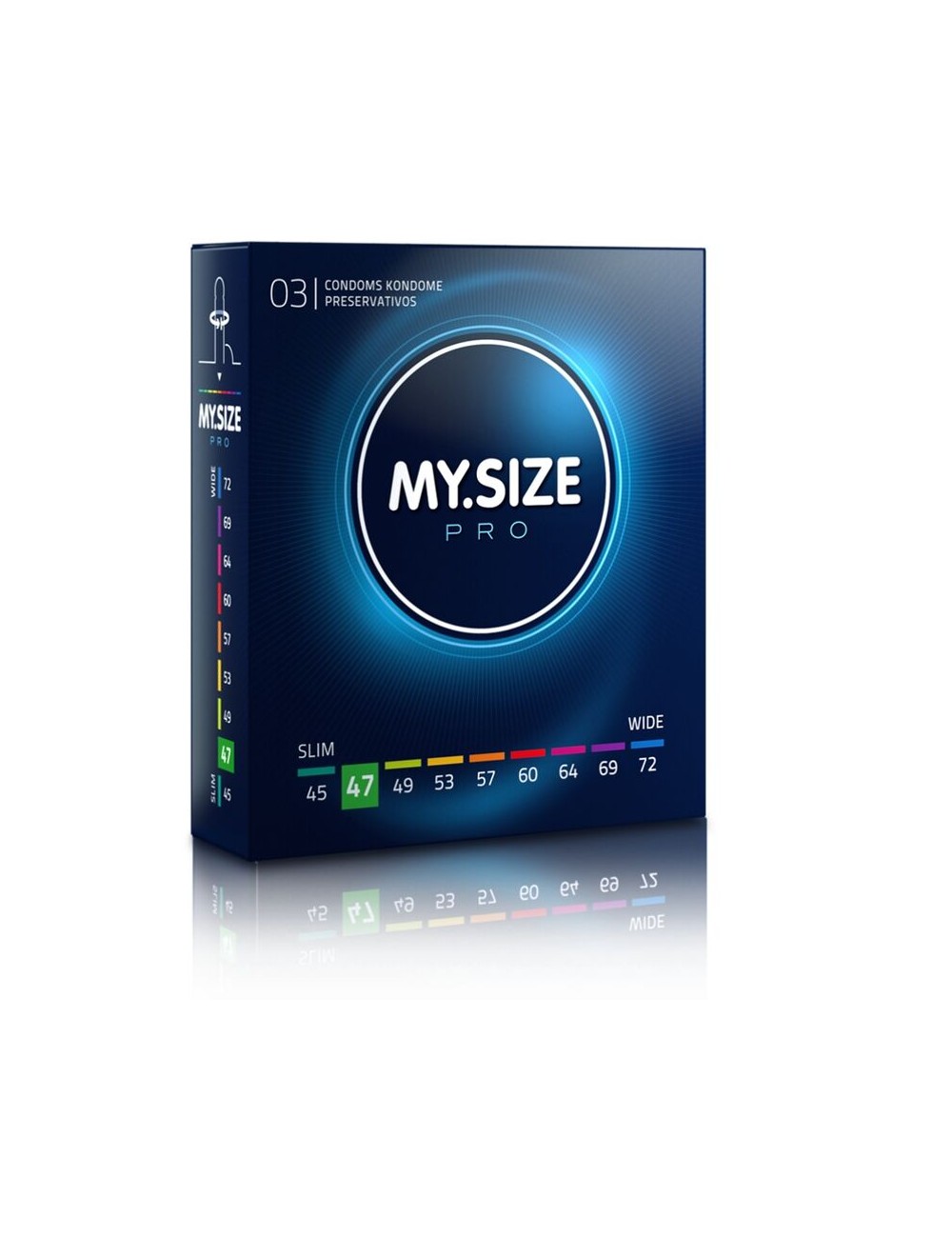 MY SIZE PRO CONDOMS 47 MM 3 UNITS MY SIZE PRO CONDOMS 47 MM 3 UNITS