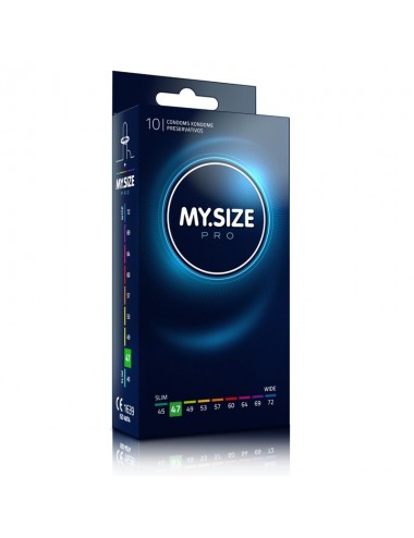 MY SIZE PRO CONDOMS 47 MM 10 UNITS