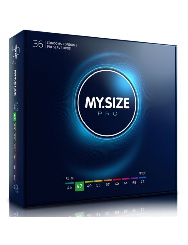 MY SIZE PRO CONDOMS 47 MM 36 UNITS