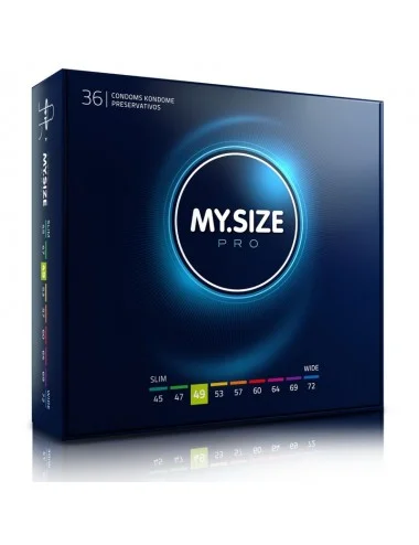 MY SIZE PRO CONDOMS 49 MM 36 UNITS