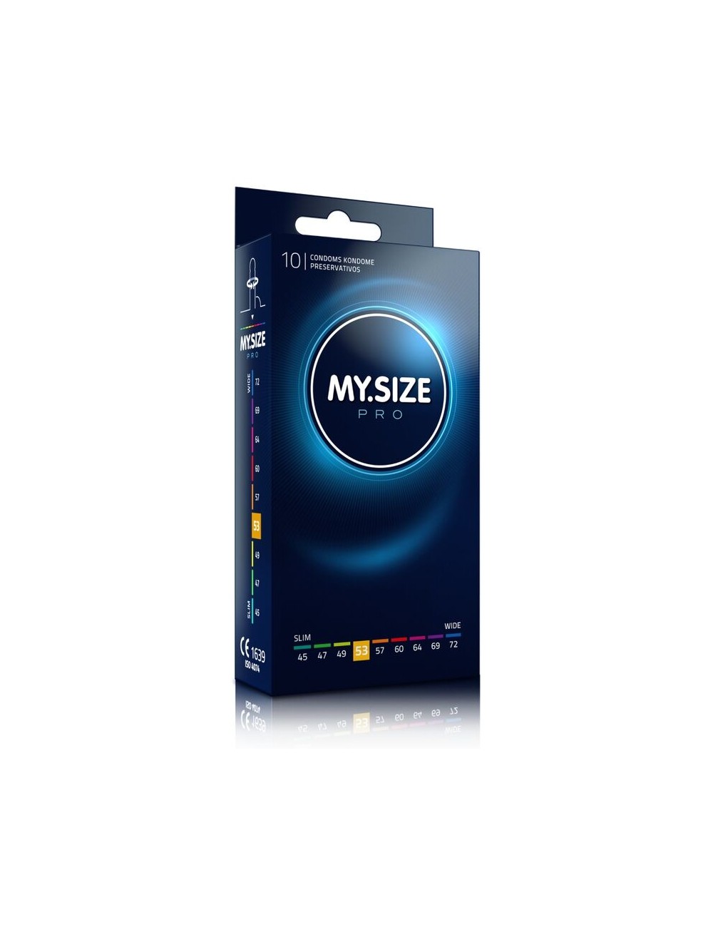 MY SIZE PRO CONDOMS 53 MM 10 UNITS MY SIZE PRO CONDOMS 53 MM 10 UNITS