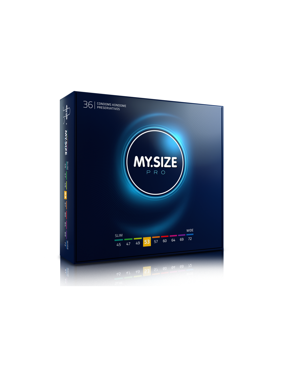 MY SIZE PRO CONDOMS 53 MM 36 UNITS MY SIZE PRO CONDOMS 53 MM 36 UNITS