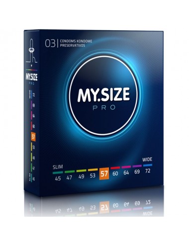 MY SIZE PRO CONDOMS 57 MM 3 UNITS