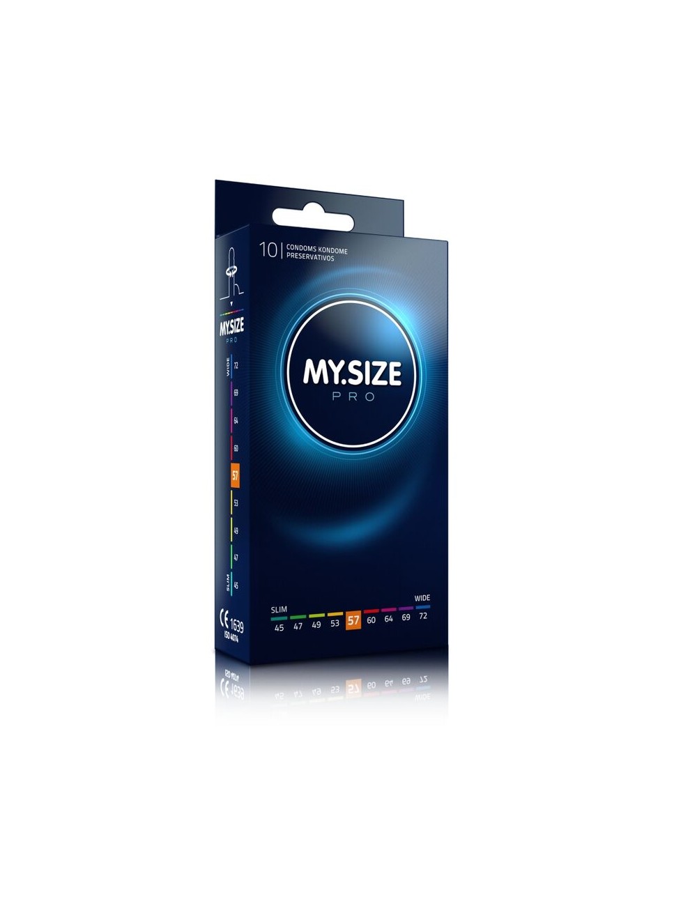 MY SIZE PRO CONDOMS 57 MM 10 UNITS MY SIZE PRO CONDOMS 57 MM 10 UNITS