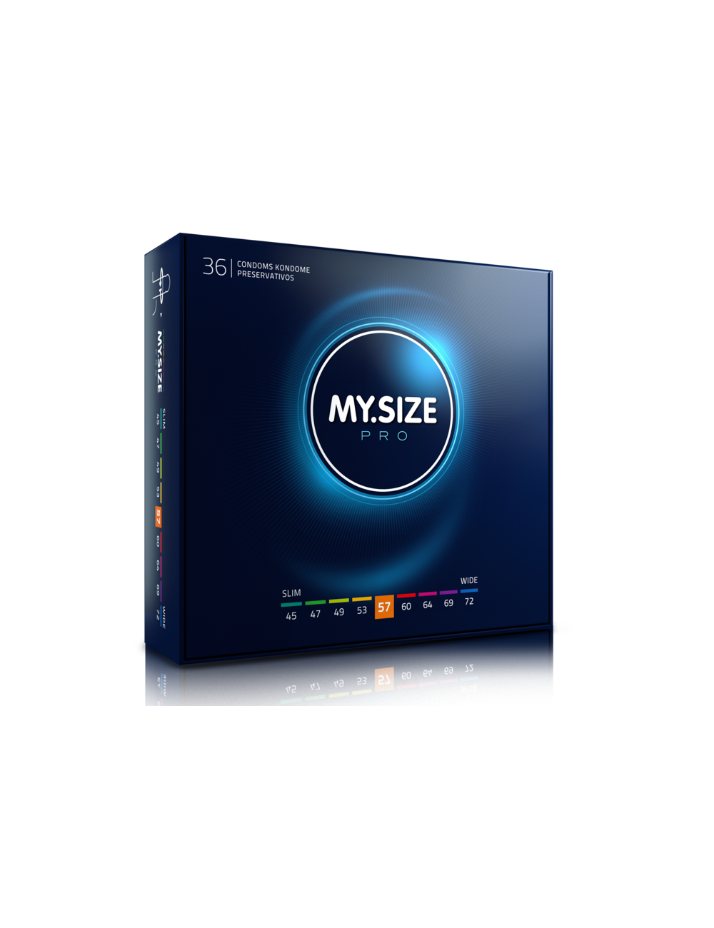 MY SIZE PRO CONDOMS 57 MM 36 UNITS MY SIZE PRO CONDOMS 57 MM 36 UNITS