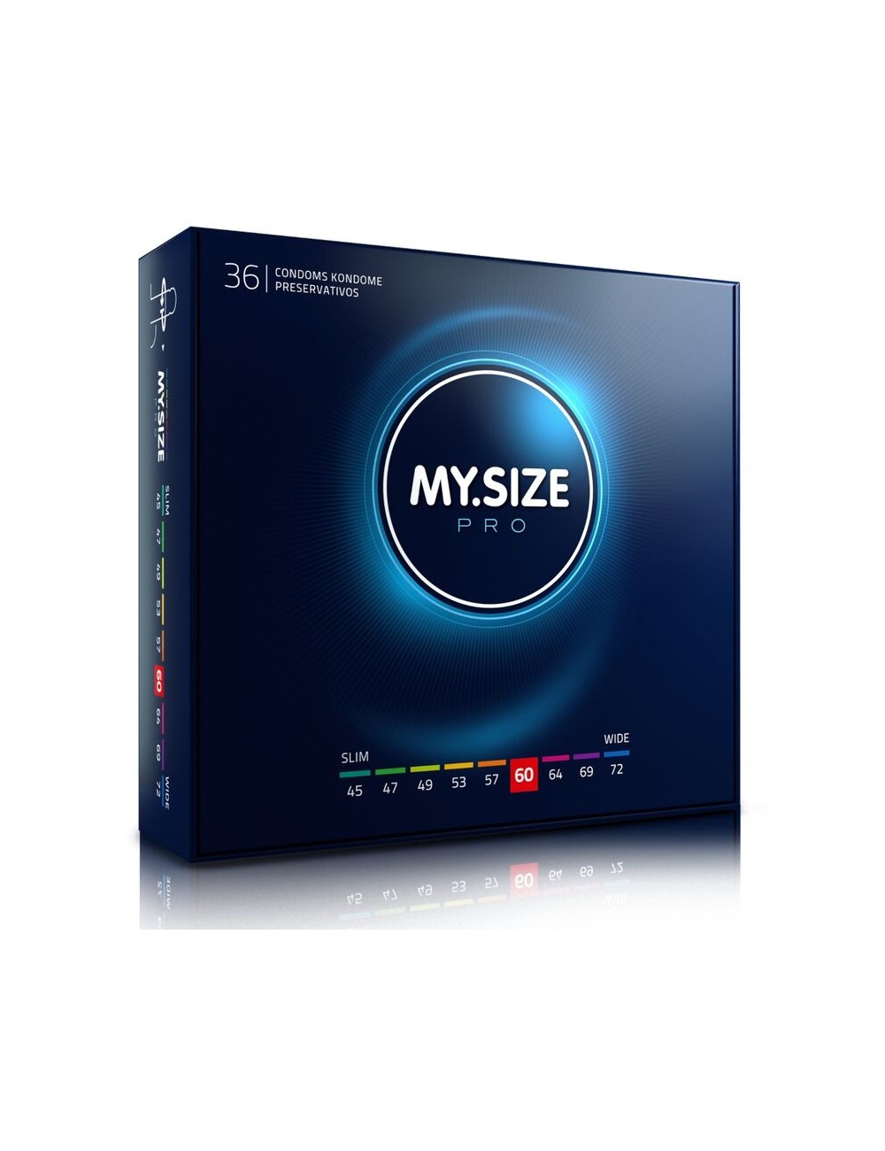 MY SIZE PRO CONDOMS 60 MM 36 UNITS MY SIZE PRO CONDOMS 60 MM 36 UNITS