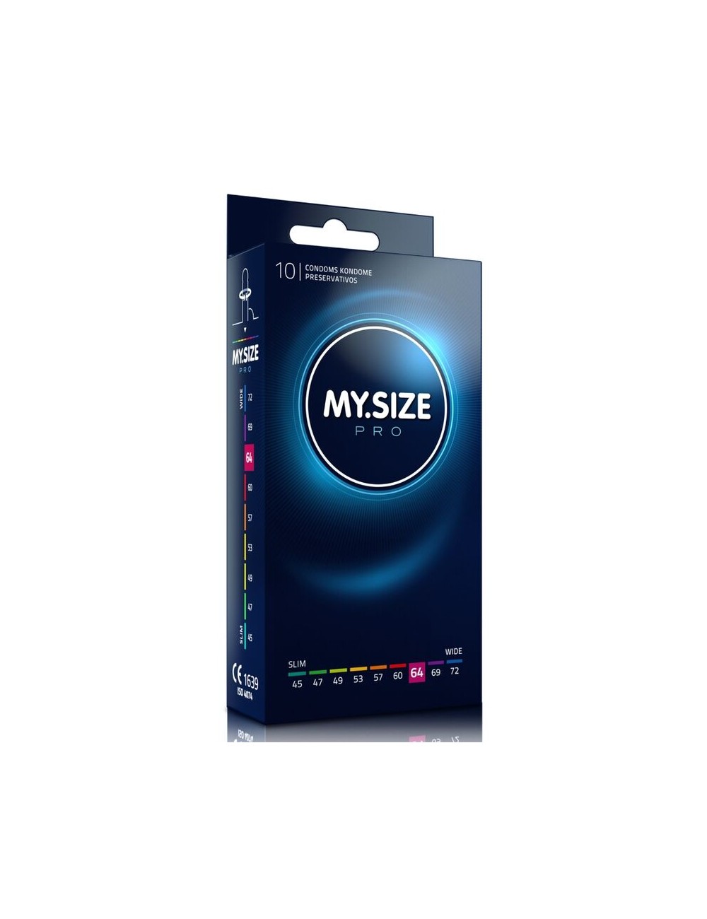 MY SIZE PRO CONDOMS 64 MM 10 UNITS MY SIZE PRO CONDOMS 64 MM 10 UNITS