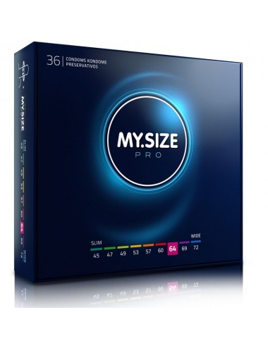 MY SIZE PRO CONDOMS 64 MM 36 UNITS