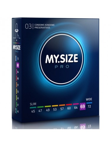 MY SIZE PRO CONDOMS 69 MM 3 UNITS