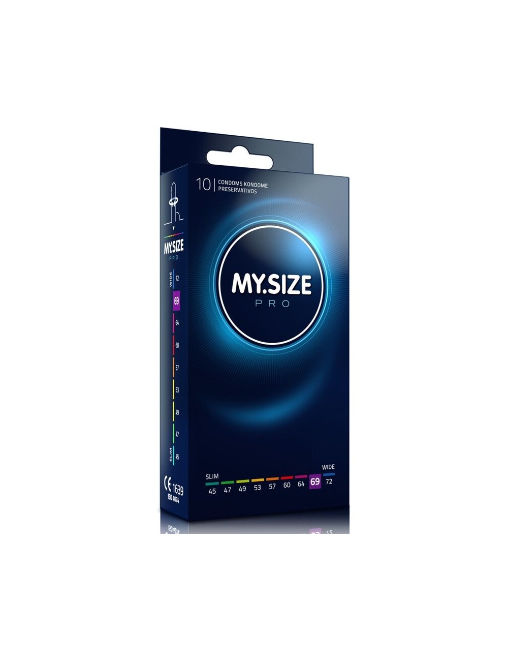MY SIZE PRO CONDOMS 69 MM 10 UNITS
